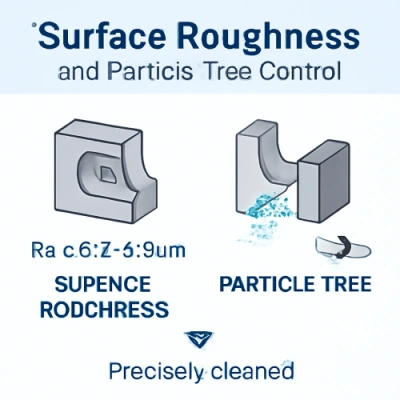  Precision Machining for Semiconductor, Aerospace, and Medical Components: Surface Roughness & Particle Control