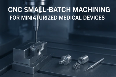 CNC Small-Batch Machining for Miniaturized Medical DevicesC